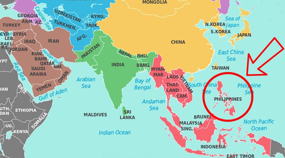 Map Philippines